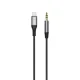 Dudao Lightning to 3.5mm Mini Jack Audio Cable 1m, Gray (L11PRO)