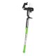 Telescopic Stand-Up Weed Puller LUARO Adjustable Tool, silver, green, black