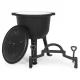 Enameled Cast Iron Cauldron 8L Campfire Pot MultiGarden