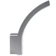 Maclean MCE343 S LED Facade Lamp, 10W, 800lm, IP54, Silver