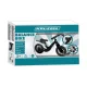 Kruzzel 12\" Kids Balance Bike, Black