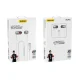 Dudao X1PROT Wired In-Ear USB-C Headphones 1.2m - White