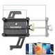 Rockbros 699-BK Aluminum Alloy Bike Phone Holder, Black