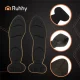 Ruhhy 00026482 High Heel Shoe Insoles with Heel Protector, Black