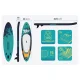 Aquasurf Inflatable SUP Board 320 x 81 x 15 cm Neo-Sport 170005