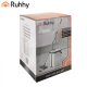 Dual Chamber Mop and Bucket Set Ruhhy 27232 with 3 Washable Microfiber Pads, 11L