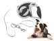 Retractable Dog Leash 5m, for Dogs up to 20kg, Black