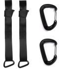 Tree Swing Hanging Straps Kit Neo-Sport 2 Pack 150 cm, Black