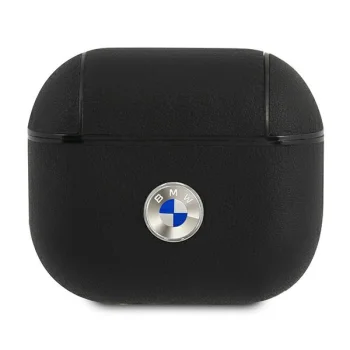 BMW Genuine Leather Case for AirPods 3 - Black