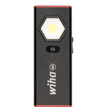 Wiha 45699 Rechargeable LED Hand Lamp with Sensor, 1200 lm, Black