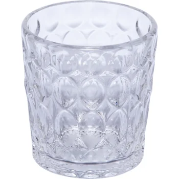 Guzzini VANITY Tumbler Drinking Glass 328 ml, Clear