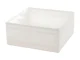 Textile Organizer for Underwear and Clothes 28x28x10 cm, White