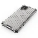 Case for Samsung Galaxy A42 5G Honeycomb Cover with TPU Bumper, Clear