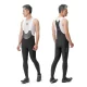 Rockbros TLCK001-1 Men\'s Cycling Pants with Pad and Straps S - Black