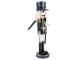 Wooden Nutcracker Soldier, Christmas Decorative Figurine, 35 cm