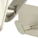 Self-Adhesive Wall Hooks, Silver, Set of 4 (Ex-Display)