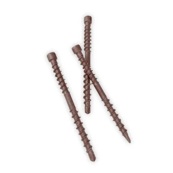 Terasiniai medvaržčiai Fastshifter Invisible C4 4.5×60 mm TX15, 250 vnt. su antgaliu