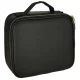 Make-up Case Bag Organaizer with LED Mirror, Balck