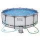 Bestway 5618W Frame Pool Set with Pump 396x122 cm