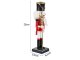 Christmas Wooden Nutcracker, Decorative Figurine, 25 cm
