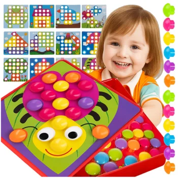 Iso Trade Educational Button Mosaic Toy 26107