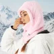 Qunature Arctic Velvet Ski Balaclava Size M - Pink
