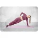Neo-Sport Exercise Mat 183 x 60 x 1 cm 192201, purple