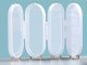 Jewelry Case Chest Display Box Storage Organizer, White