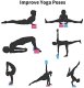 4Fizjo Fitness Cube Yoga Block 23x15x7.6cm, Black