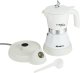 Ariete Espresso Moka Electric Coffee Maker, white