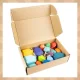 Kruzzel Wooden Blocks / Stones, 16 pcs