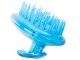 Silicone Massage Brush For Head And Body Wash, blue