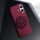 Silicone Stick Case for iPhone 17 Air 6.6\", Burgundy