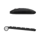 Wozinsky WZKM-078 Wireless Keyboard and Mouse Set, Black