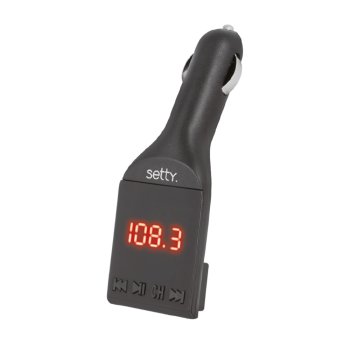 Bluetooth FM Transmitter Setty TFM-00 USB-A, black