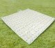 Large Waterproof Picnic Blanket 200x200cm, Foldable Mat for Beach & Camping, Leaves