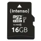 Intenso microSDHC Card 16GB Class 10 UHS-I with Adapter