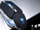 Wireless Gaming Mouse with RGB LED Backlight Rechargeable USB, Black