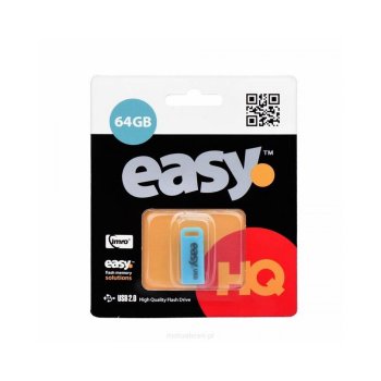 Imro Easy USB 2.0 Flash Drive 64GB, Blue