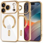 Tech-Protect MagFlex MagSafe Phone Case Cover iPhone 17 Pro Max - Transparent Gold