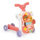 4-in-1 Baby Walker, Ride-On Toy, Scooter, and Activity Table for Toddlers