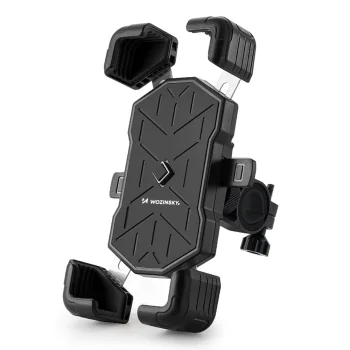 Bike Handlebar Phone Holder Wozinsky WUD-01B (4.5-7.2"), Black