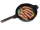 Deep Frying Pan with Lid and Non-Stick Coating, Cast Aluminium