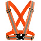 Reflective harness vest orang