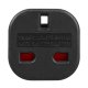 Maclean MCE72 UK to EU Power Adapter, Black