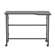Maclean MC-1250 L/B Folding L-Shape Desk, 100x65cm, Black