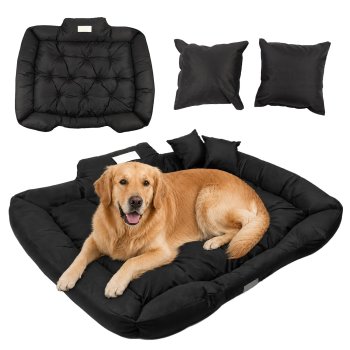Greenblue GB240 BL Dog Bed, Black, 115x95 cm