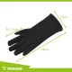 Trizand Touchscreen Gloves with Arm Warmers, Black