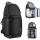 K&F Concept Beta Messenger 10L Photo Backpack, Black