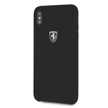 Ferrari iPhone XS Max Case Silicone Off Track, Black